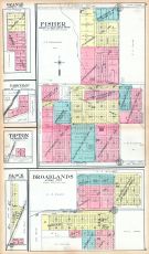 Fisher, Grange, Parkville, Tipton, Block, Broadlands, Champaign County 1913